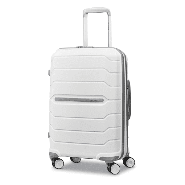 Samsonite Freeform Hardside Expandable with Double Spinner Wheels, Carry-On 21-Inch, White